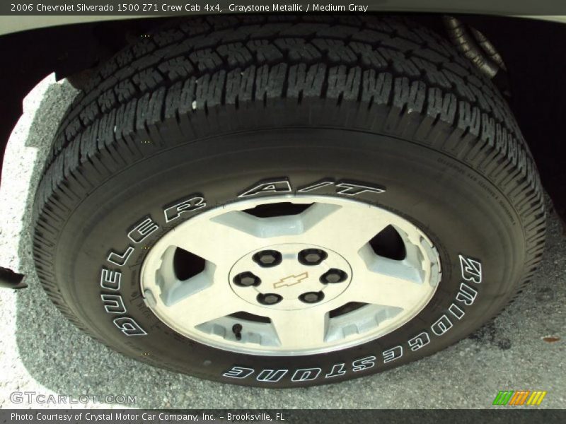 Graystone Metallic / Medium Gray 2006 Chevrolet Silverado 1500 Z71 Crew Cab 4x4