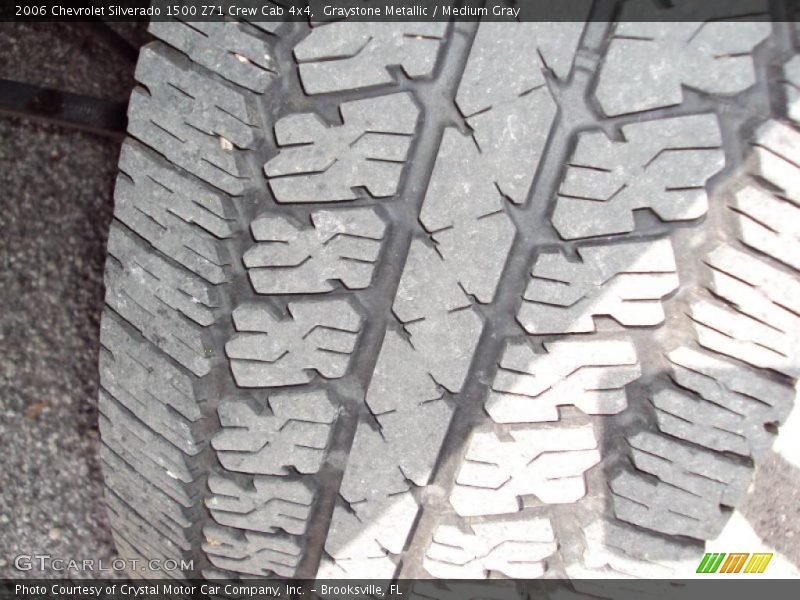 Graystone Metallic / Medium Gray 2006 Chevrolet Silverado 1500 Z71 Crew Cab 4x4