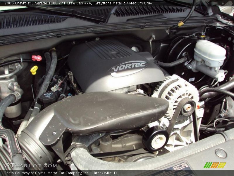 Graystone Metallic / Medium Gray 2006 Chevrolet Silverado 1500 Z71 Crew Cab 4x4