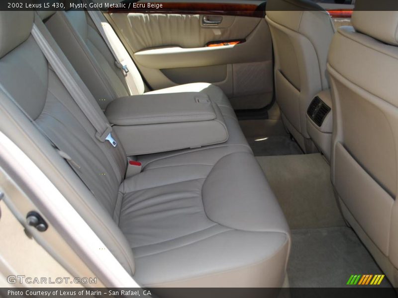 Mystic Gold Metallic / Ecru Beige 2002 Lexus LS 430