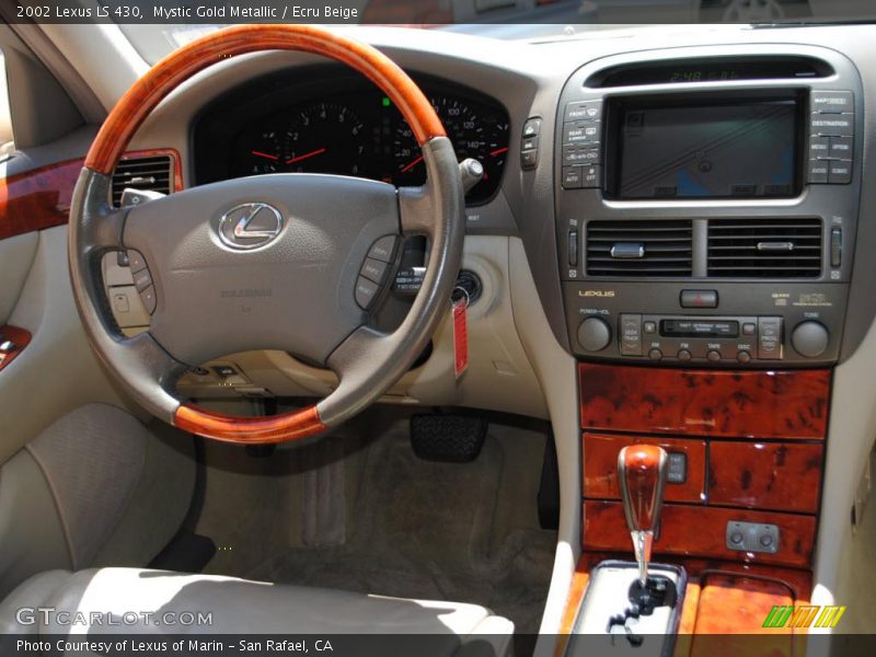 Mystic Gold Metallic / Ecru Beige 2002 Lexus LS 430