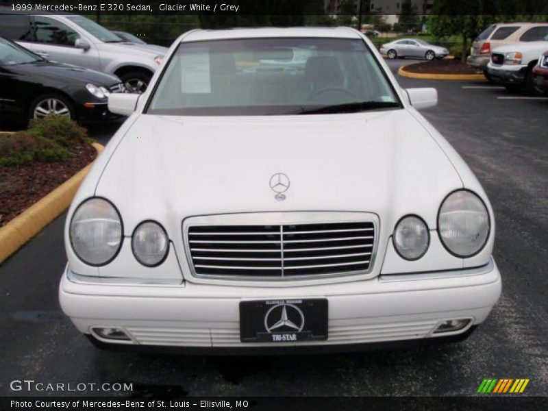 Glacier White / Grey 1999 Mercedes-Benz E 320 Sedan