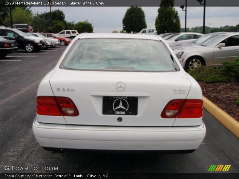 Glacier White / Grey 1999 Mercedes-Benz E 320 Sedan