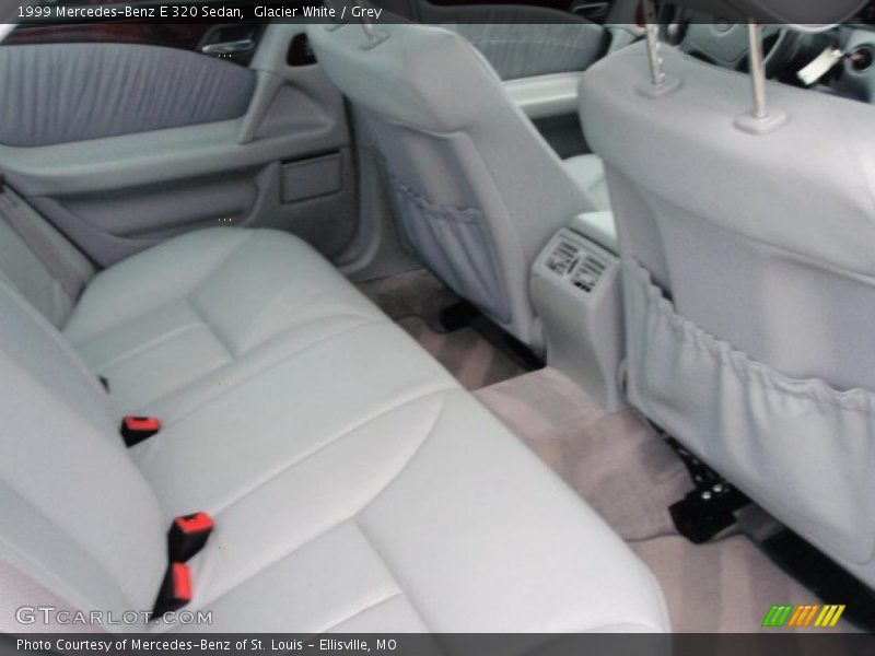 Glacier White / Grey 1999 Mercedes-Benz E 320 Sedan