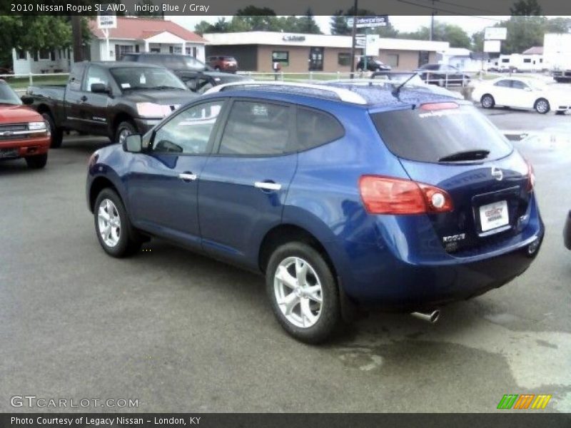 Indigo Blue / Gray 2010 Nissan Rogue SL AWD