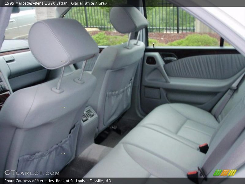Glacier White / Grey 1999 Mercedes-Benz E 320 Sedan