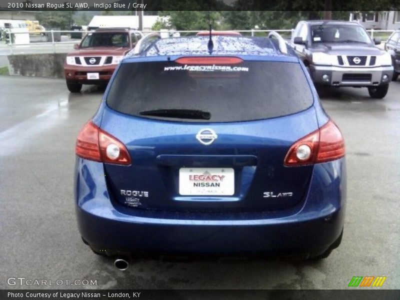 Indigo Blue / Gray 2010 Nissan Rogue SL AWD