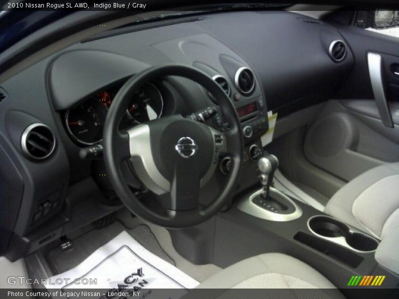 Indigo Blue / Gray 2010 Nissan Rogue SL AWD