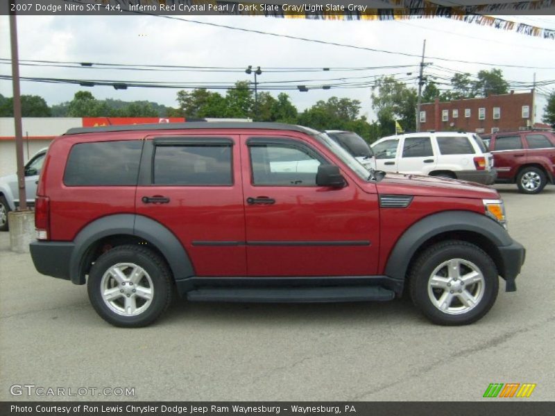 Inferno Red Crystal Pearl / Dark Slate Gray/Light Slate Gray 2007 Dodge Nitro SXT 4x4