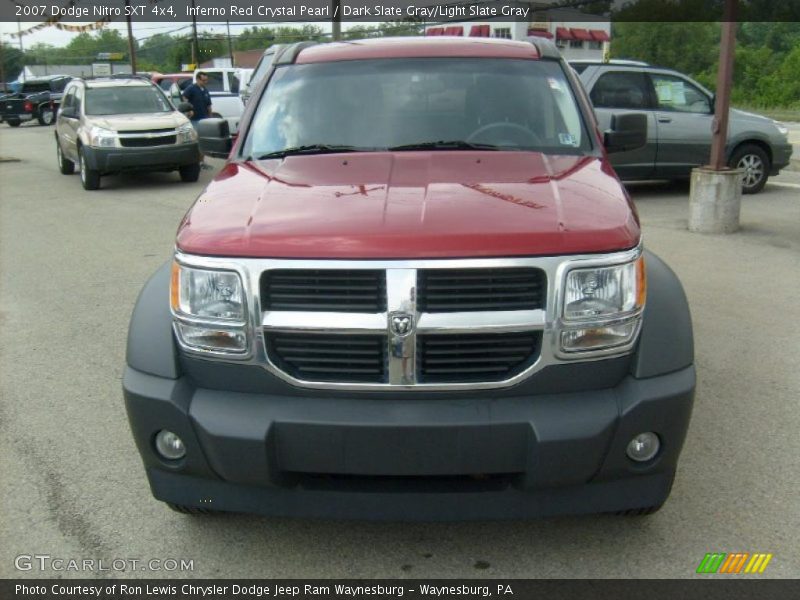 Inferno Red Crystal Pearl / Dark Slate Gray/Light Slate Gray 2007 Dodge Nitro SXT 4x4