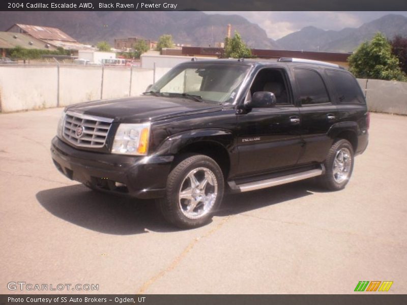 Black Raven / Pewter Gray 2004 Cadillac Escalade AWD