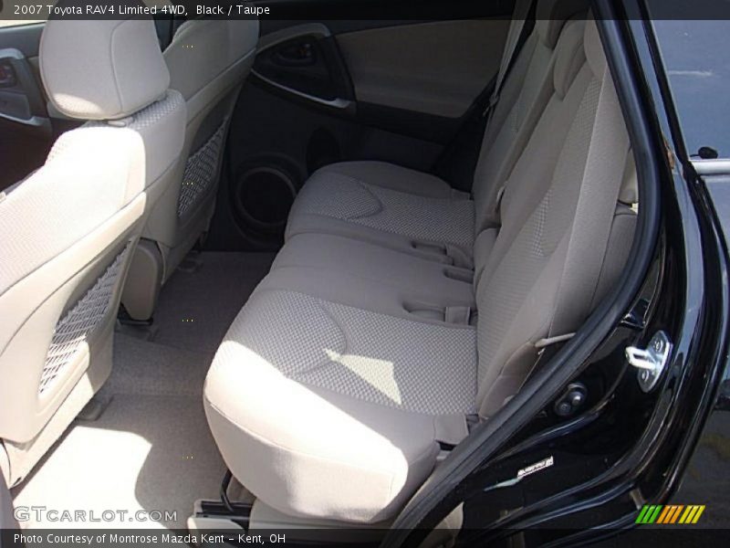 Black / Taupe 2007 Toyota RAV4 Limited 4WD