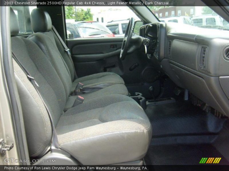 Light Pewter Metallic / Dark Charcoal 2003 Chevrolet Silverado 2500HD Regular Cab 4x4 Chassis