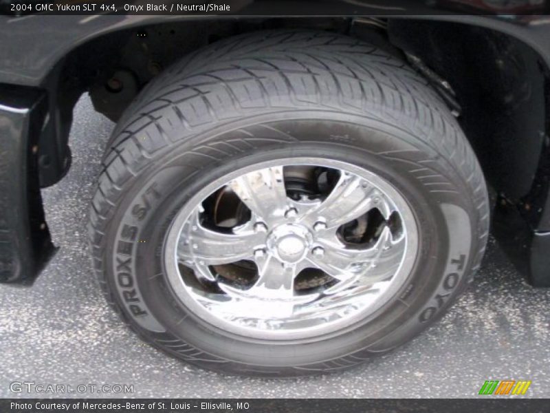 Onyx Black / Neutral/Shale 2004 GMC Yukon SLT 4x4