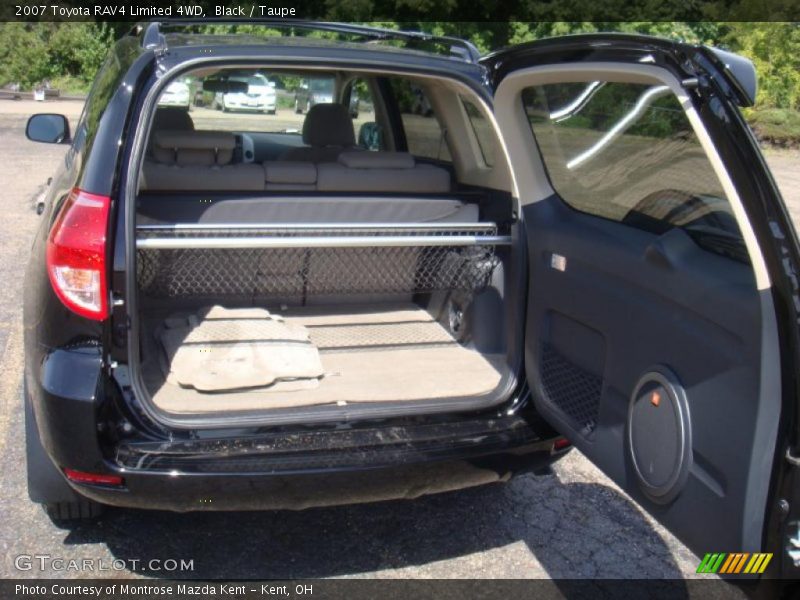 Black / Taupe 2007 Toyota RAV4 Limited 4WD
