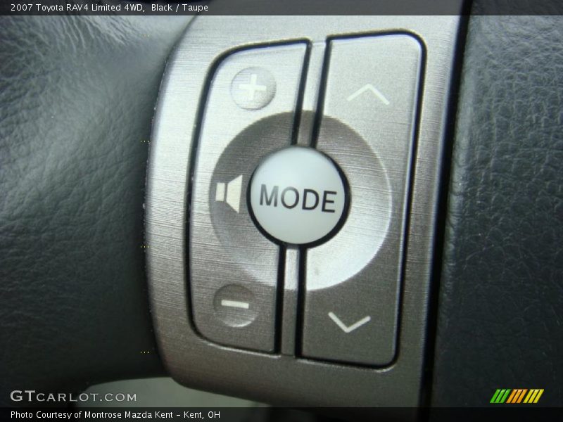 Black / Taupe 2007 Toyota RAV4 Limited 4WD