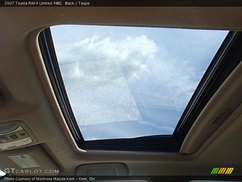 Black / Taupe 2007 Toyota RAV4 Limited 4WD