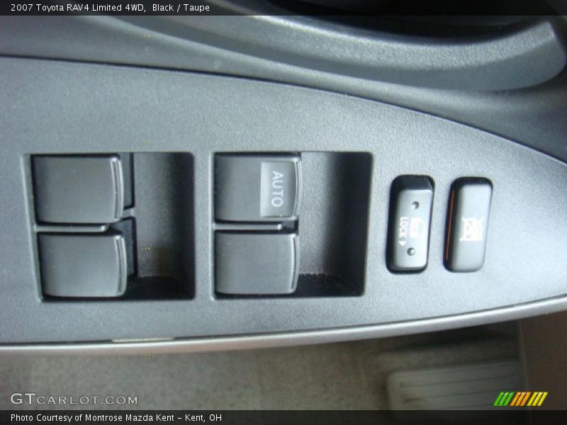 Black / Taupe 2007 Toyota RAV4 Limited 4WD