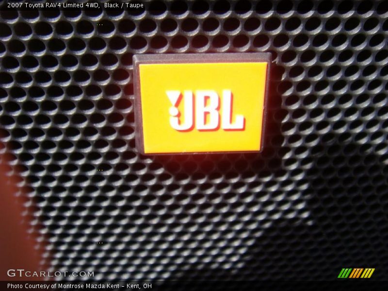 Black / Taupe 2007 Toyota RAV4 Limited 4WD