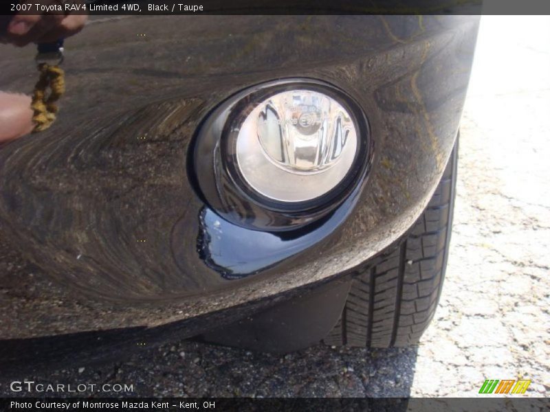 Black / Taupe 2007 Toyota RAV4 Limited 4WD