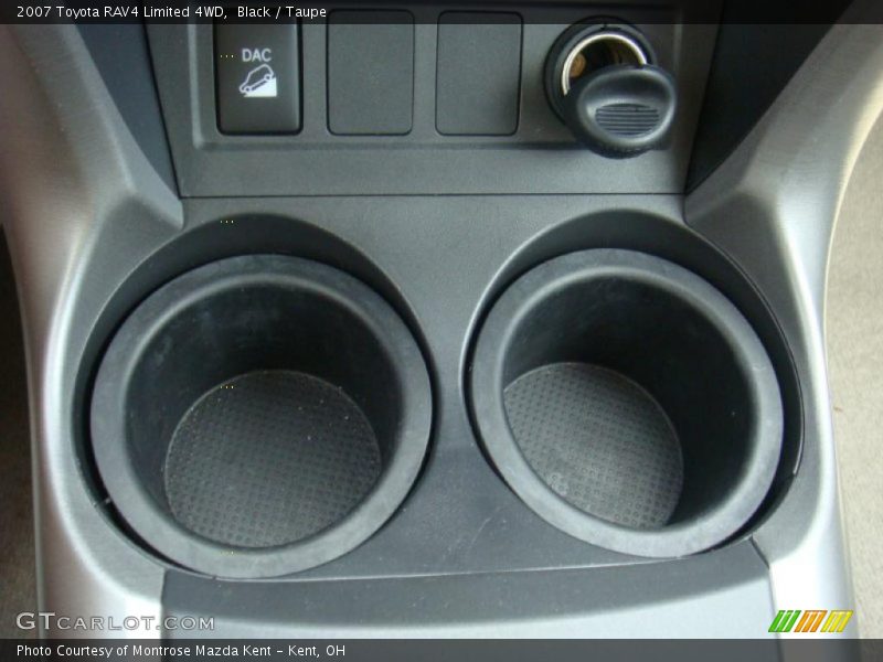 Black / Taupe 2007 Toyota RAV4 Limited 4WD