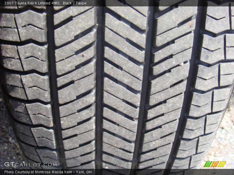 Black / Taupe 2007 Toyota RAV4 Limited 4WD