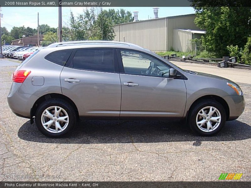 Gotham Gray Metallic / Gray 2008 Nissan Rogue SL AWD