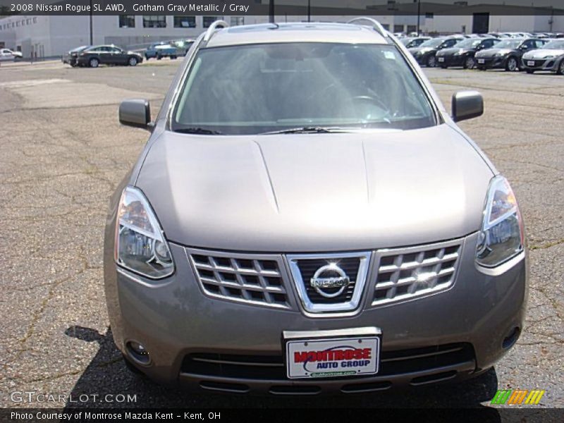 Gotham Gray Metallic / Gray 2008 Nissan Rogue SL AWD