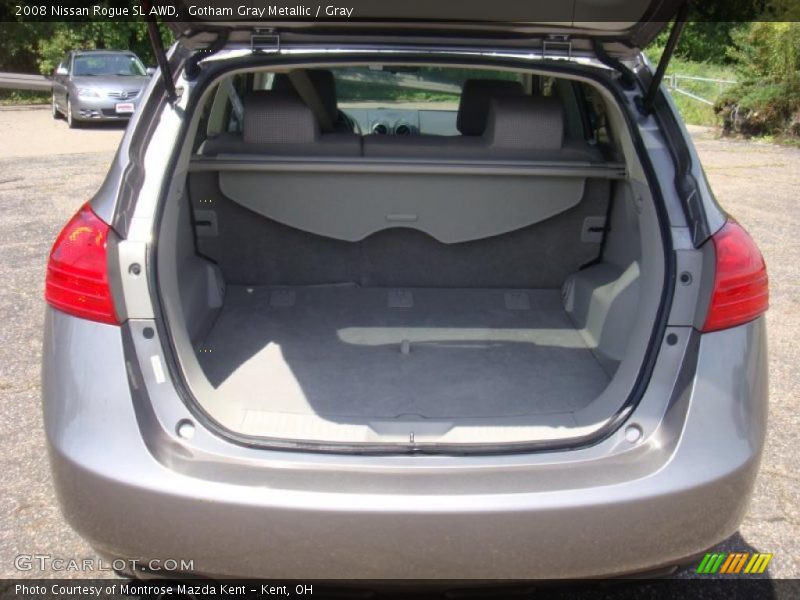 Gotham Gray Metallic / Gray 2008 Nissan Rogue SL AWD
