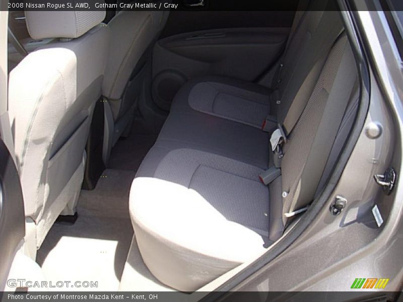 Gotham Gray Metallic / Gray 2008 Nissan Rogue SL AWD
