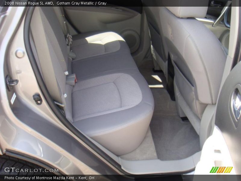 Gotham Gray Metallic / Gray 2008 Nissan Rogue SL AWD