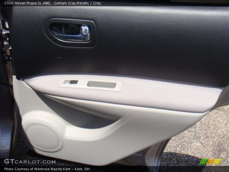 Gotham Gray Metallic / Gray 2008 Nissan Rogue SL AWD