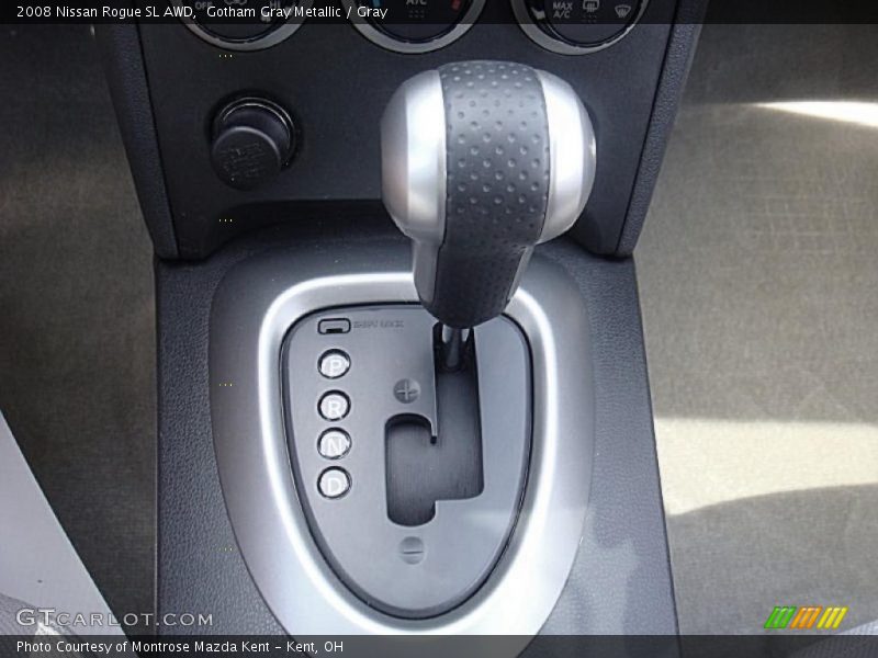 Gotham Gray Metallic / Gray 2008 Nissan Rogue SL AWD