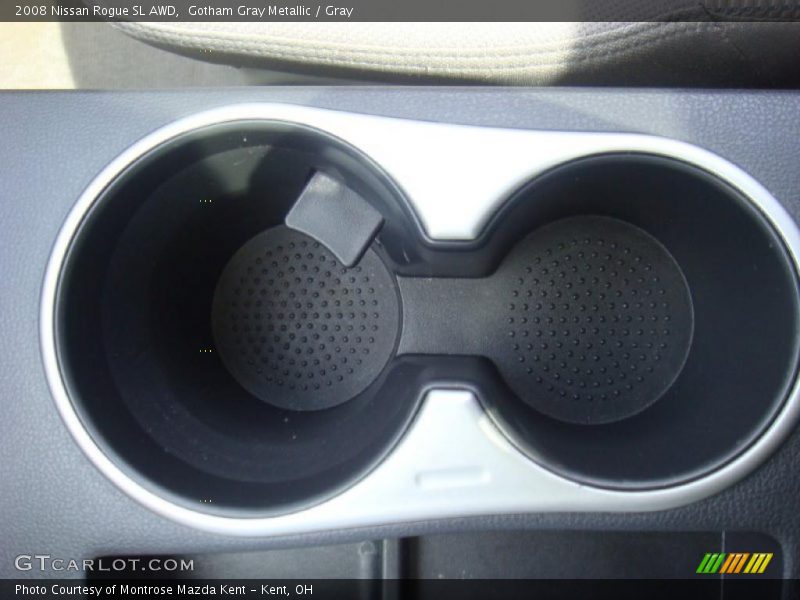 Gotham Gray Metallic / Gray 2008 Nissan Rogue SL AWD