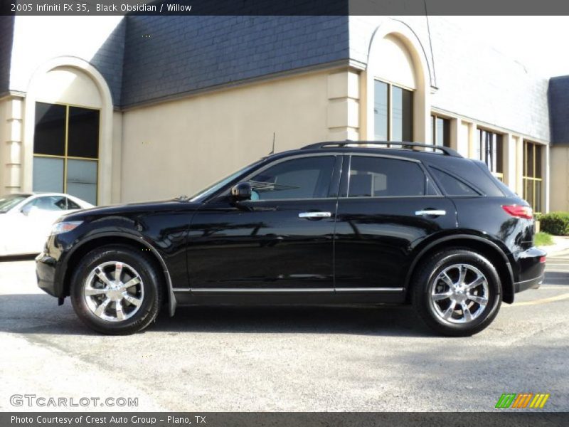 Black Obsidian / Willow 2005 Infiniti FX 35
