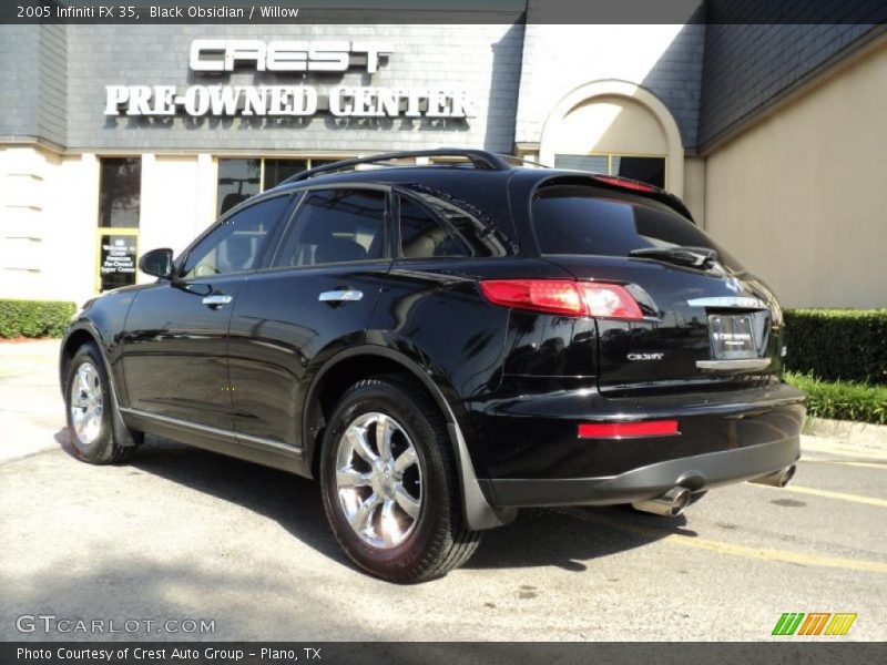 Black Obsidian / Willow 2005 Infiniti FX 35