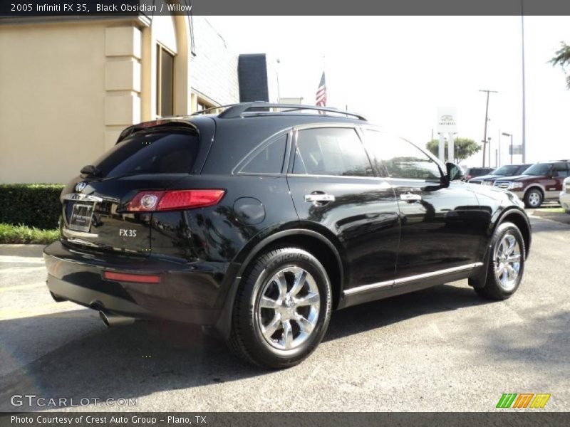 Black Obsidian / Willow 2005 Infiniti FX 35