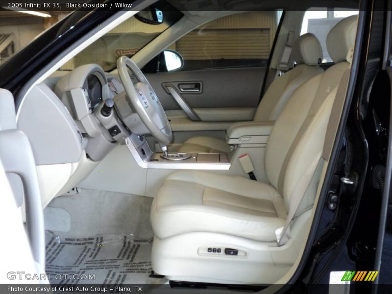 Black Obsidian / Willow 2005 Infiniti FX 35
