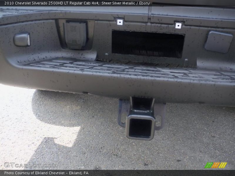 Sheer Silver Metallic / Ebony 2010 Chevrolet Silverado 2500HD LT Regular Cab 4x4