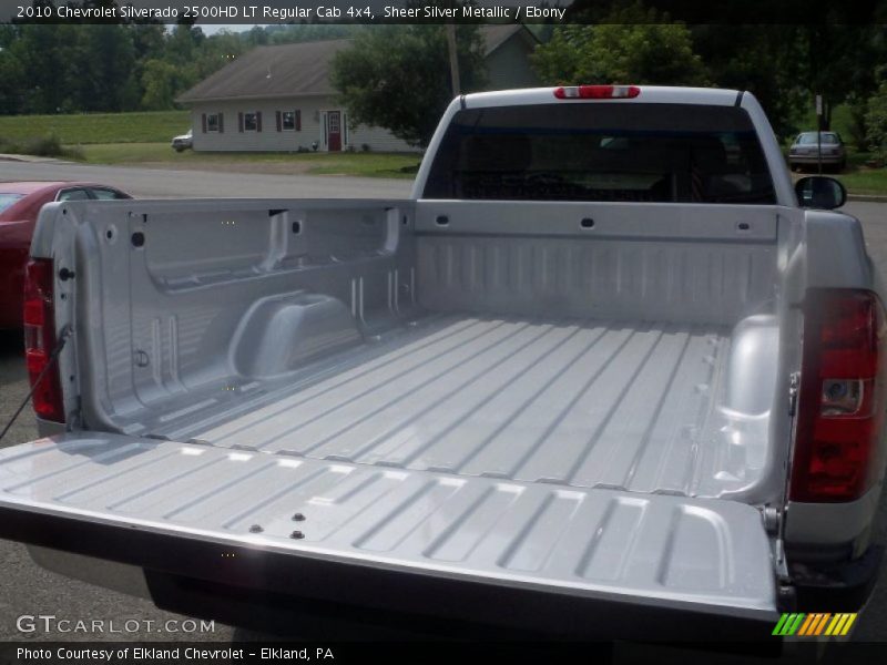 Sheer Silver Metallic / Ebony 2010 Chevrolet Silverado 2500HD LT Regular Cab 4x4