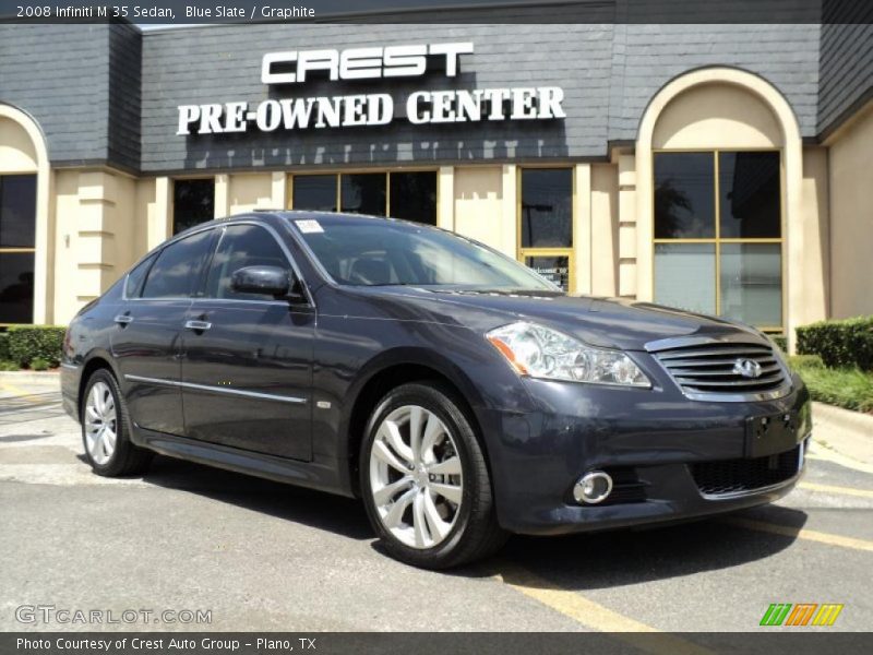 Blue Slate / Graphite 2008 Infiniti M 35 Sedan