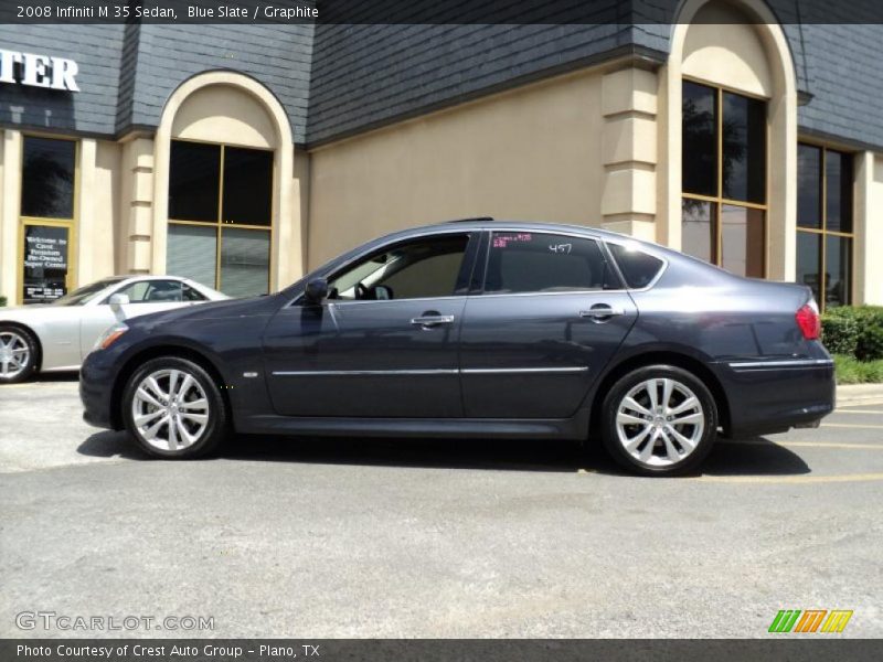 Blue Slate / Graphite 2008 Infiniti M 35 Sedan