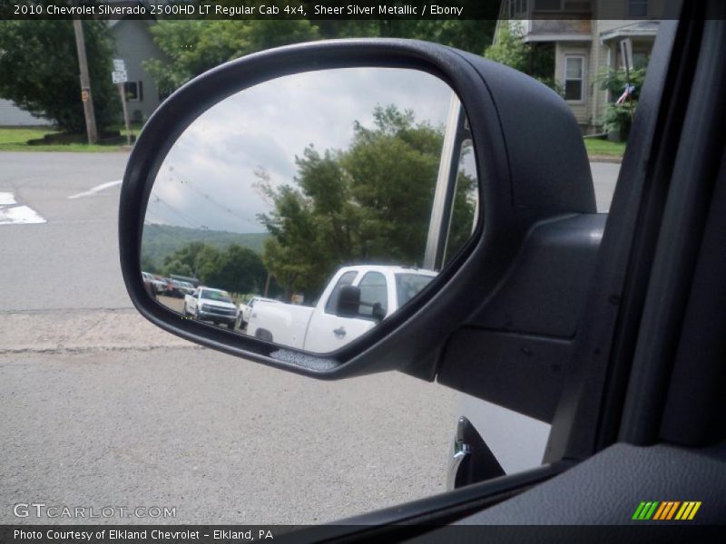 Sheer Silver Metallic / Ebony 2010 Chevrolet Silverado 2500HD LT Regular Cab 4x4