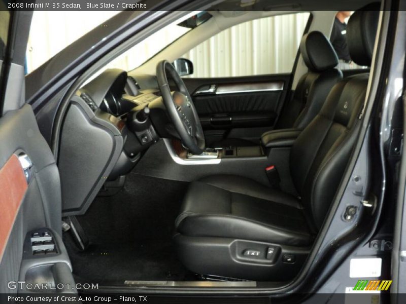Blue Slate / Graphite 2008 Infiniti M 35 Sedan