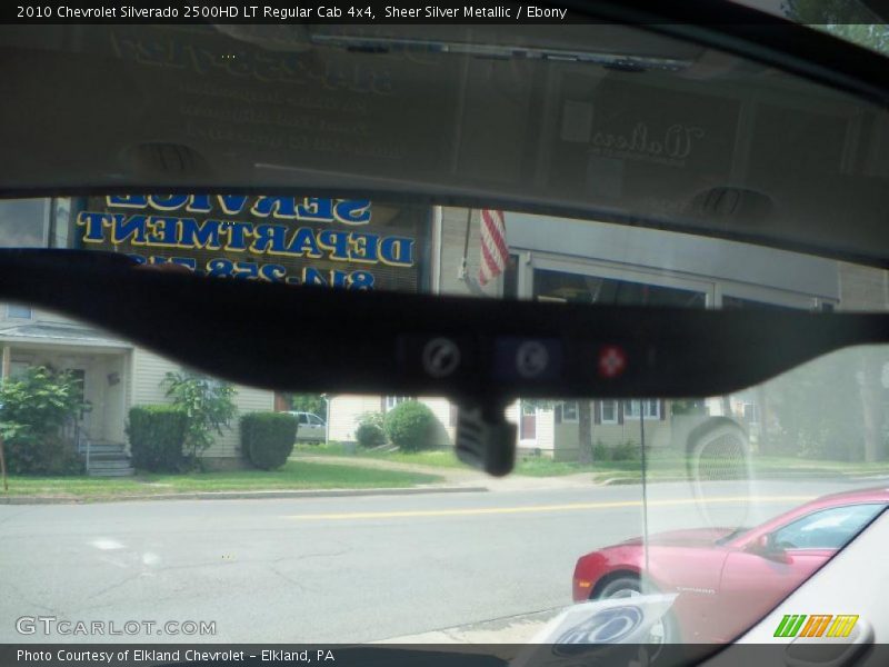 Sheer Silver Metallic / Ebony 2010 Chevrolet Silverado 2500HD LT Regular Cab 4x4