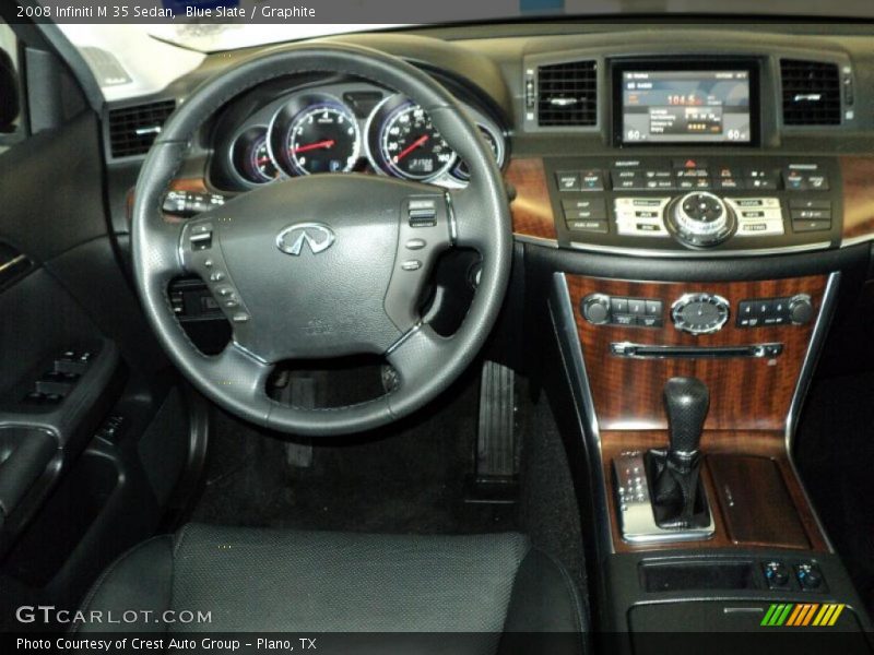 Blue Slate / Graphite 2008 Infiniti M 35 Sedan