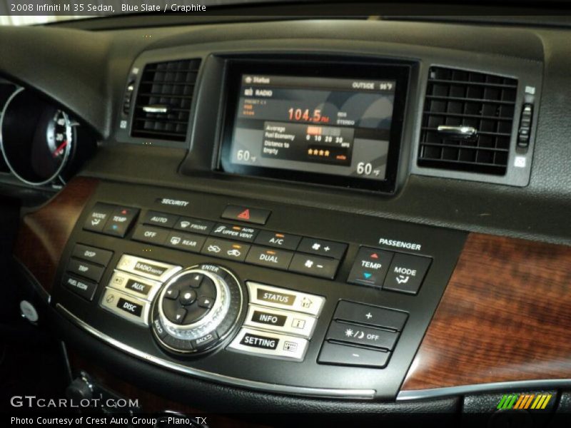 Blue Slate / Graphite 2008 Infiniti M 35 Sedan