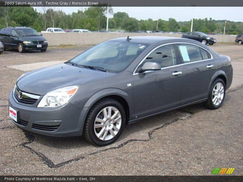 Techno Gray / Morocco Brown 2009 Saturn Aura XR