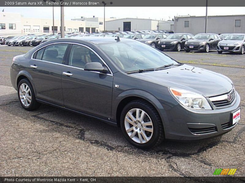 Techno Gray / Morocco Brown 2009 Saturn Aura XR