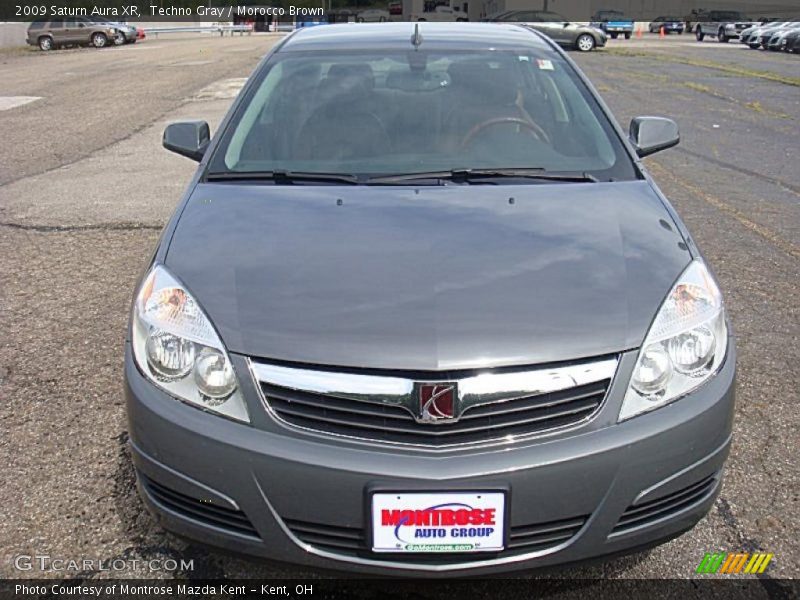 Techno Gray / Morocco Brown 2009 Saturn Aura XR
